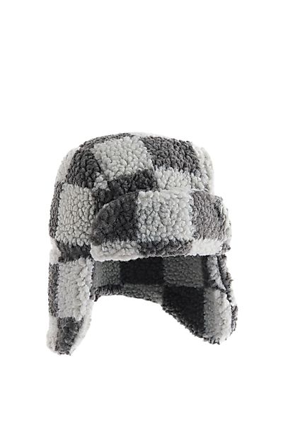 Next Ohrenmütze Trappermütze aus Teddyfell (1-St) günstig online kaufen