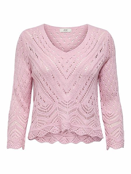 JDY Strickpullover "JDYNEW SUN 3/4 CROPPED PULLOVER KNT NOOS" günstig online kaufen