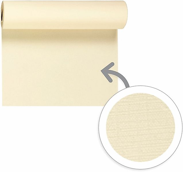 Duni Tischläufer 1 Evolin® Tete-á-Tete, cream, günstig online kaufen