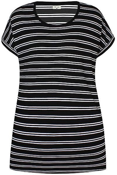 ZE-ZE Nordic T-Shirt T-Shirt Leah gestreift schwarz/weiß günstig online kaufen