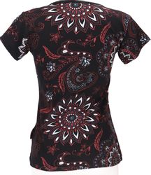 Guru-Shop T-Shirt Boho T-Shirt mit Mandaladruck, günstig online kaufen