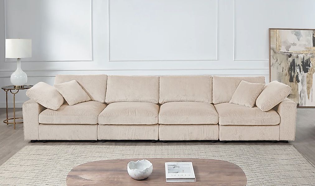 RAUM.ID 4-Sitzer "Bennid, XXL-Modulsofa mit vielen individuellen Stellmögli günstig online kaufen