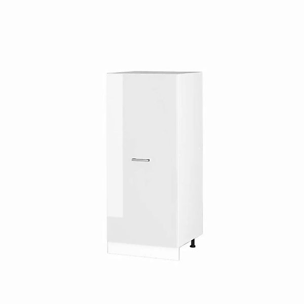 Vicco Backofenumbauschrank Küchenhochschrank R-Line 60 cm Weiß große Tür Ho günstig online kaufen
