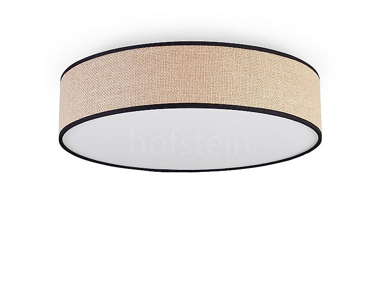 hofstein Deckenleuchte moderne Deckenlampe aus Metall/Stoff/Kunststoff in W günstig online kaufen