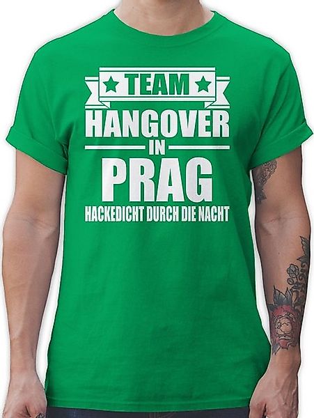 Shirtracer T-Shirt Team Hangover in Prag JGA Männer günstig online kaufen