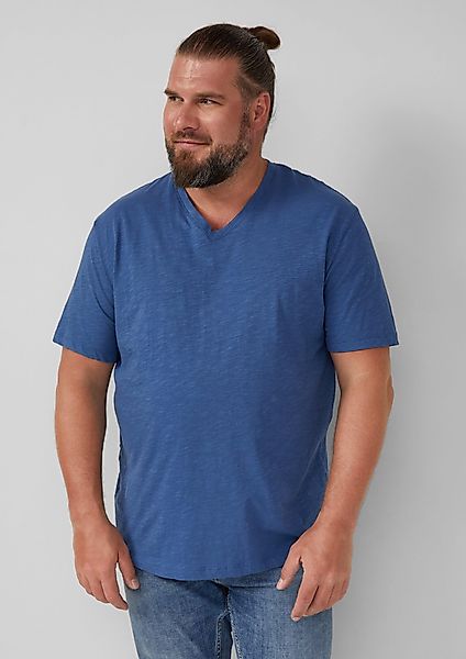 s.Oliver Basic-T-Shirt Farbe dunkelgrau Größe: 5XL günstig online kaufen