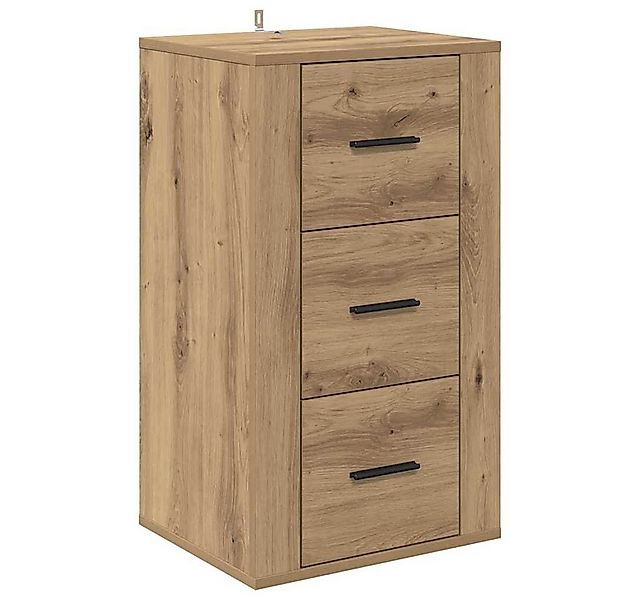vidaXL Sideboard Sideboard Artisan-Eiche 40 x 33 x 70 cm Holzwerkstoff (1 S günstig online kaufen