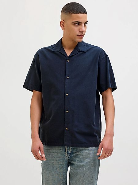Jack & Jones Kurzarmhemd "JJESUMMER RESORT SHIRT SS SN", mit Resort Kragen günstig online kaufen