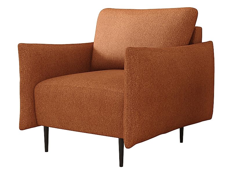 MIRJAN24 Sessel Lambi, Schwarze Metallfüße, 98x90x85 günstig online kaufen