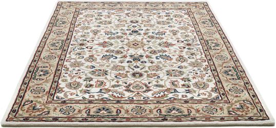 THEKO Wollteppich "Royal Orient Isfahan" rechteckig 14 mm Höhe handgetuftet günstig online kaufen