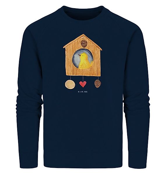 Mr. & Mrs. Panda Longpullover Vogel Haus Größe XL - French Navy - Geschenk, günstig online kaufen