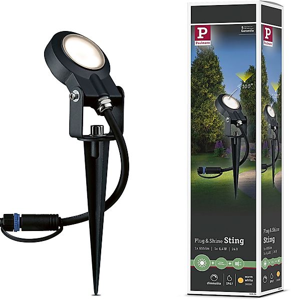 Paulmann LED Gartenstrahler Plug & Shine, günstig online kaufen