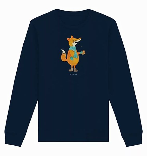 Mr. & Mrs. Panda Longpullover Größe XS Fuchs Keks - French Navy - Geschenk, günstig online kaufen