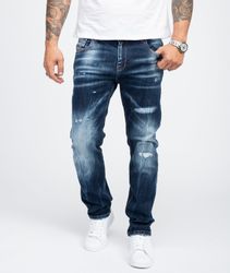Rock Creek Regular-fit-Jeans Herren Jeans Stonewashed günstig online kaufen