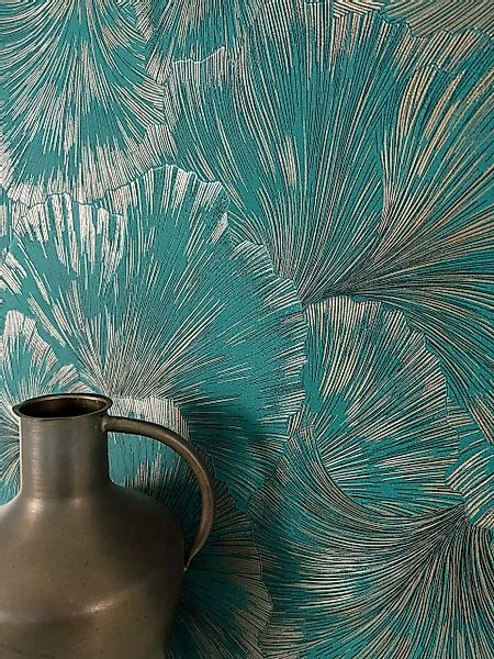 Newroom Vliestapete, Grün Tapete Modern Dschungel günstig online kaufen