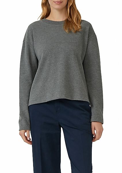 s.Oliver Sweatshirt, mit Rippblende günstig online kaufen