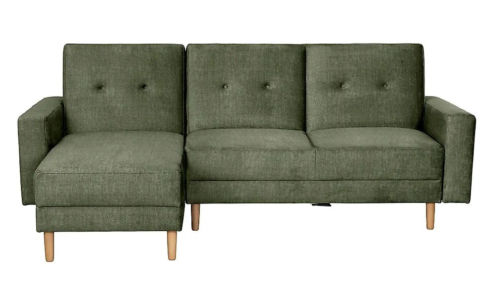 Max Winzer Ecksofa mit Hocker Just Cool ¦ grün ¦ Maße (cm): B: 230 H: 92 Po günstig online kaufen