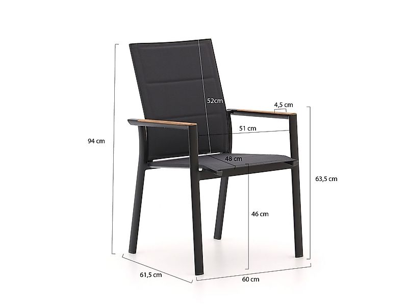 Bellagio Albinea Gartenstuhl stapelbaar günstig online kaufen