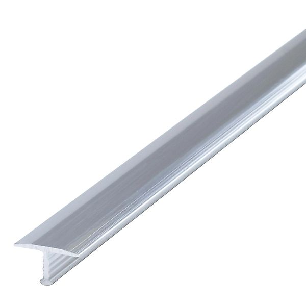 Dalsys T-Profil Übergangsschiene 100cm x 13mm Aluminium Silber Verchromt günstig online kaufen