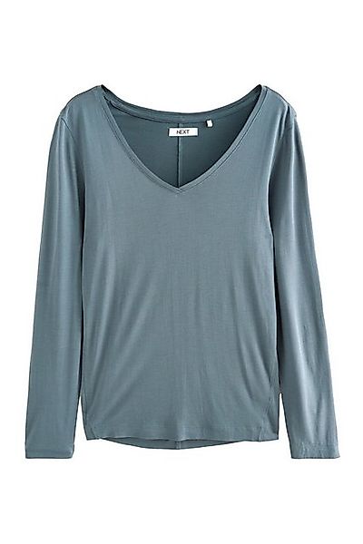Next Langarmshirt Legeres, langärmeliges T-Shirt mit günstig online kaufen