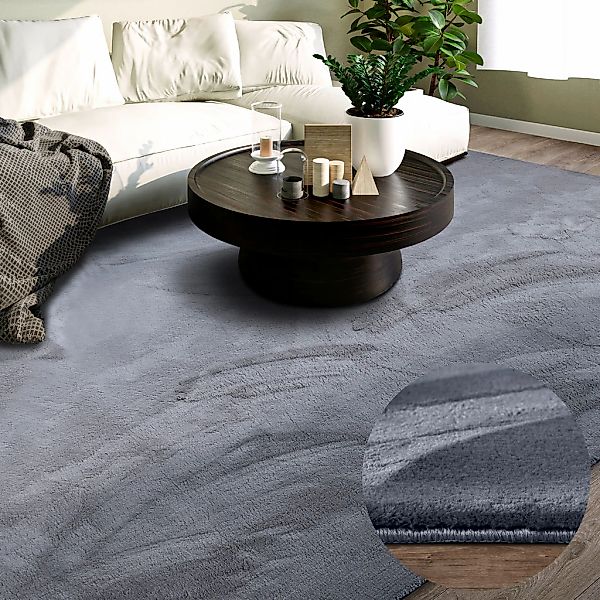 Villeroy & Boch Teppich "Leon" rechteckig 15 mm Höhe Langflor, Shaggy, uni, günstig online kaufen