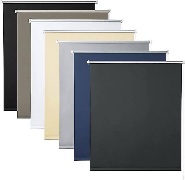 Verdunklungsrollo, Woltu, verdunkelnd, verspannt, Klemmfix, ohne Bohren eas günstig online kaufen