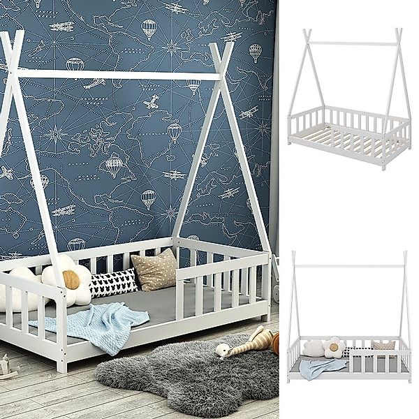 VitaliSpa® Kinderbett Susanna, Weiß, 80x160 cm günstig online kaufen