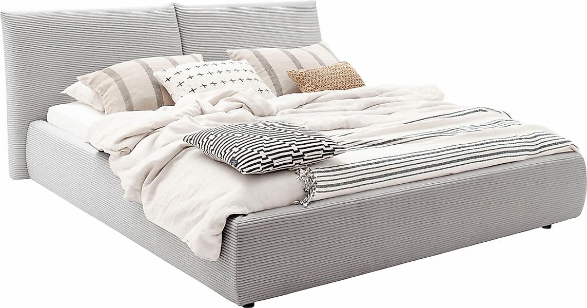 PLACES OF STYLE Polsterbett "Priora in 4 Breiten bis 200cm" auch in NaturLE günstig online kaufen