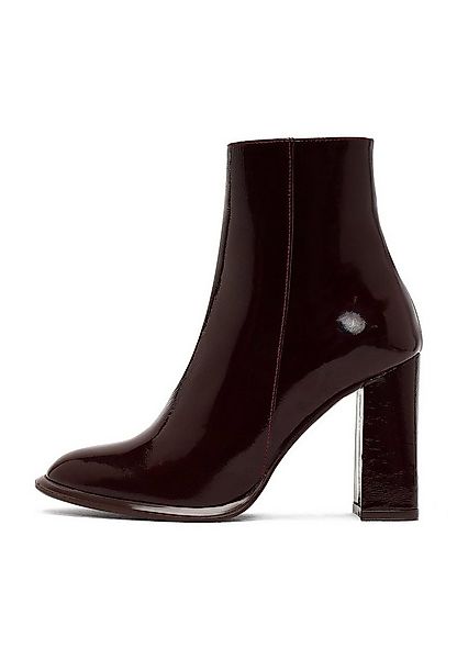 Derimod Absatz-Stiefeletten aus Lackleder Ankleboots Reißverschluss, Textil günstig online kaufen