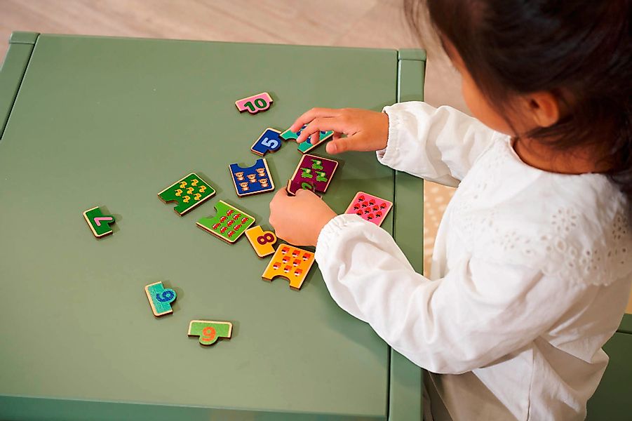 Eichhorn Lernspielzeug Kleinkindwelt Legespiel Games Zahlen günstig online kaufen