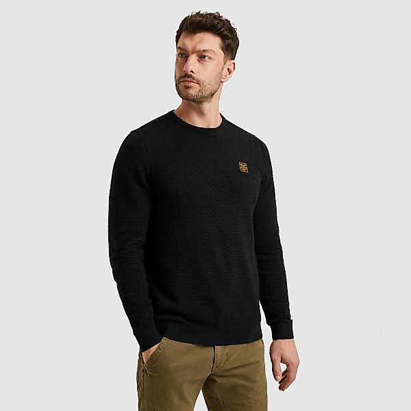 PME LEGEND Strickpullover mit Strick-Muster günstig online kaufen