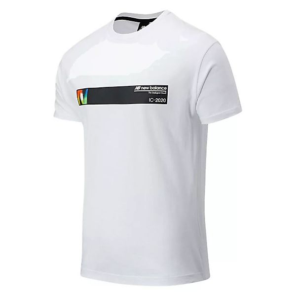 New Balance Optiks Earth Kurzarm T-shirt S White günstig online kaufen