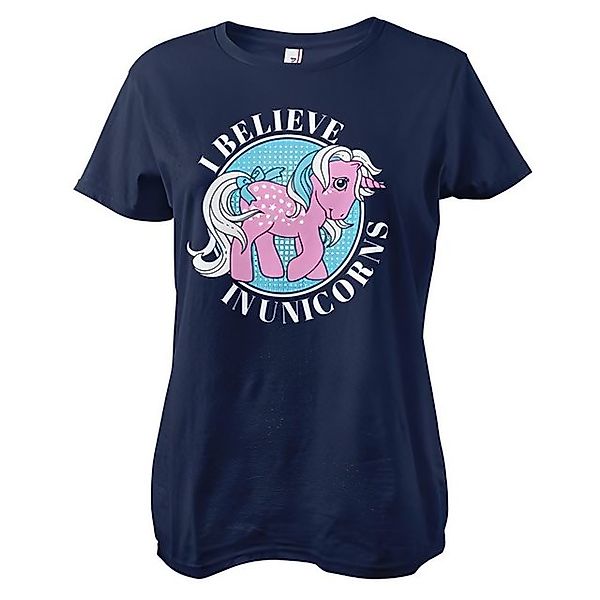 My Little Pony T-Shirt I Believe In Unicorns Girly Tee günstig online kaufen