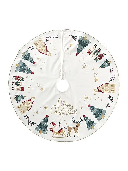 vertbaudet Weihnachtsfigur Weihnachtsbaum-Teppich NUSSKNACKER günstig online kaufen