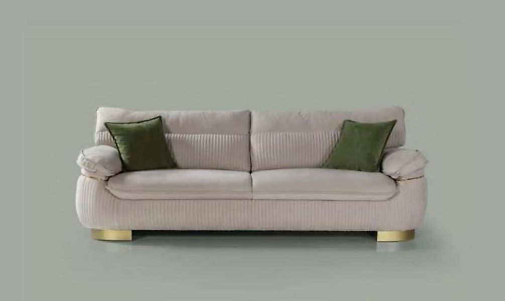 JVmoebel 3-Sitzer Dreisitz Luxus Sofa 3 Sitzer Sofas Design Möbel Stil Stof günstig online kaufen
