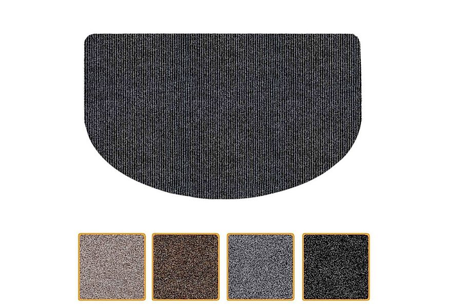 ANRO Fußmatte Türvorleger Schmutzfangmatte STRIBET, eckig, Höhe: 3 mm, Clea günstig online kaufen