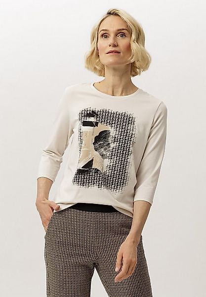 FRANK WALDER Blusenshirt mit Placement-Print günstig online kaufen