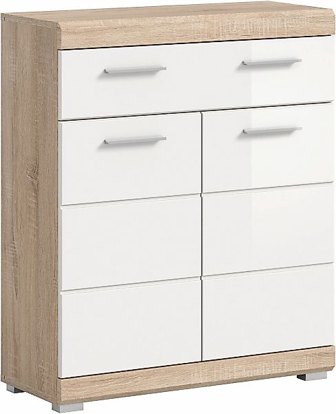 welltime Unterschrank "SIENA, Breite 74cm, 2 Tür, 1 Schubkasten, 2 Fächer, günstig online kaufen