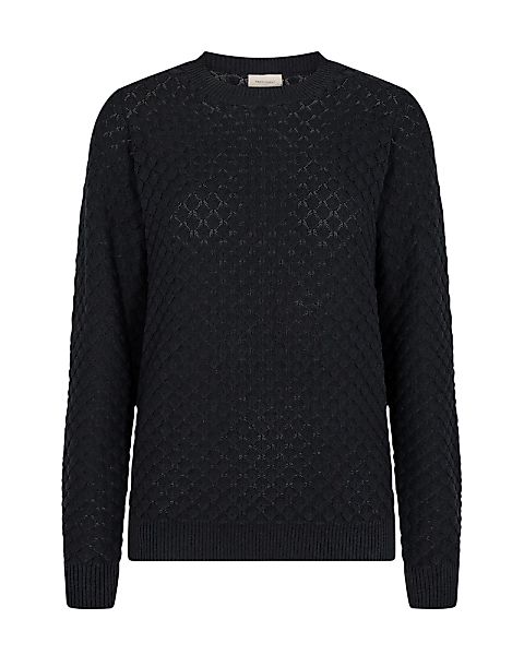 FREEQUENT Strickpullover "FQDODO", mit feinster Lochstickerei günstig online kaufen