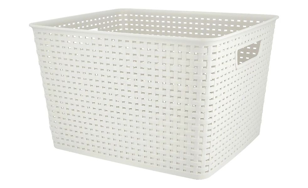 Aufbewahrungsbox - beige - Kunststoff - 36 cm - 22 cm - 29 cm - Sconto günstig online kaufen