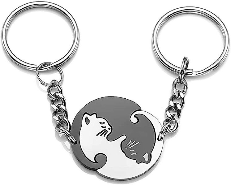 Geschenkehöhle Schlüsselanhänger Set 2 Paar Ying günstig online kaufen