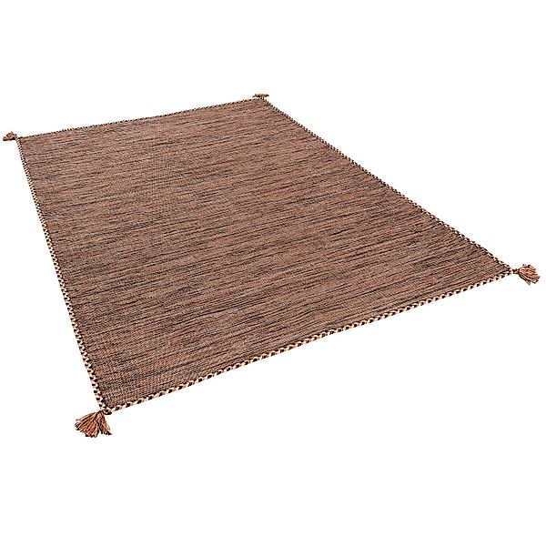 Pergamon Wollteppich Natur Teppich Kelim Prico, günstig online kaufen