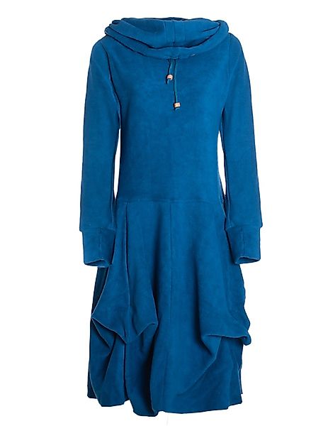 Vishes Ballonkleid Warmes Fleece Kleid mit günstig online kaufen