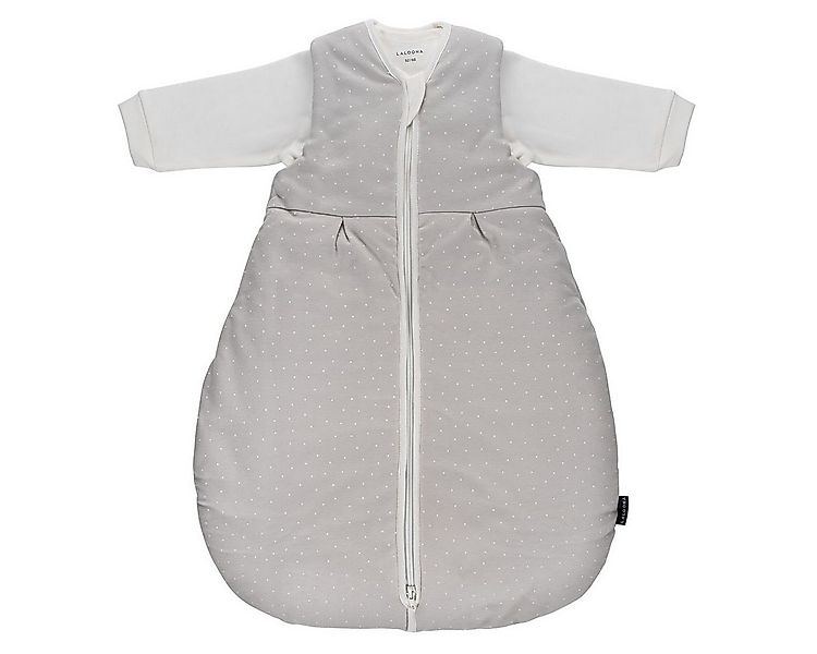 LaLoona Schlafsack Dots - Light Taupe, Ganzjahres Baby Schlafsack Set 2-tlg günstig online kaufen
