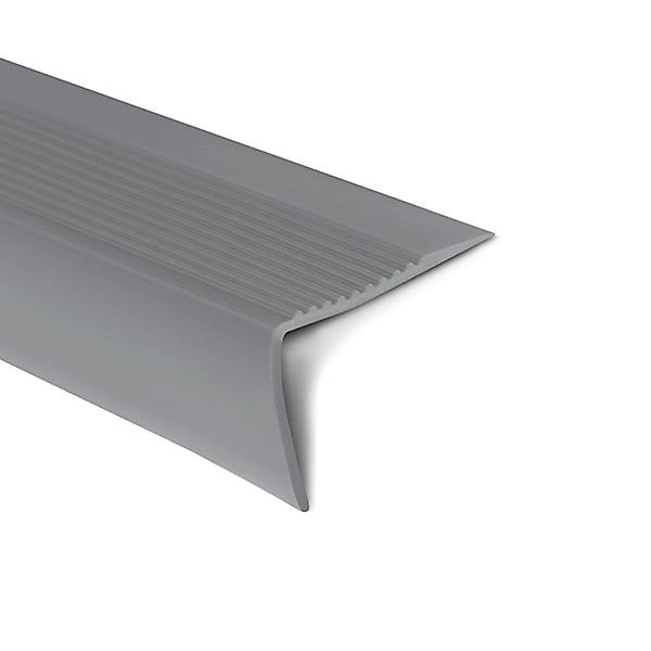 KARAT Stufenkantenprofil Seattle - Treppenkantenprofil Grau  60 x 42 x 1200 günstig online kaufen