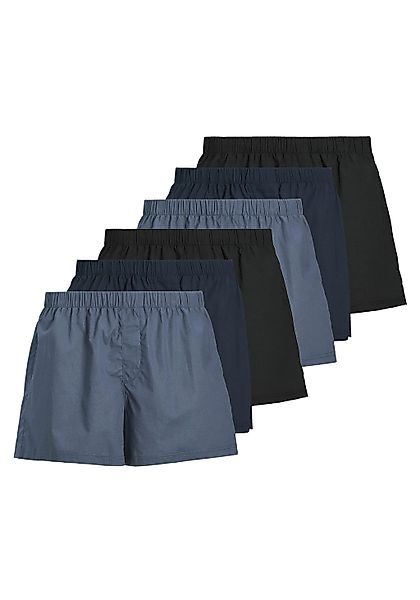 Jack & Jones Webboxer "Web-Boxershorts JACMILANO WOVEN BOXERS 6 PACK 6er Pa günstig online kaufen