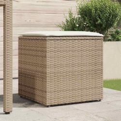 vidaXL Gartenbox Kissenbox mit Speicher Beige günstig online kaufen