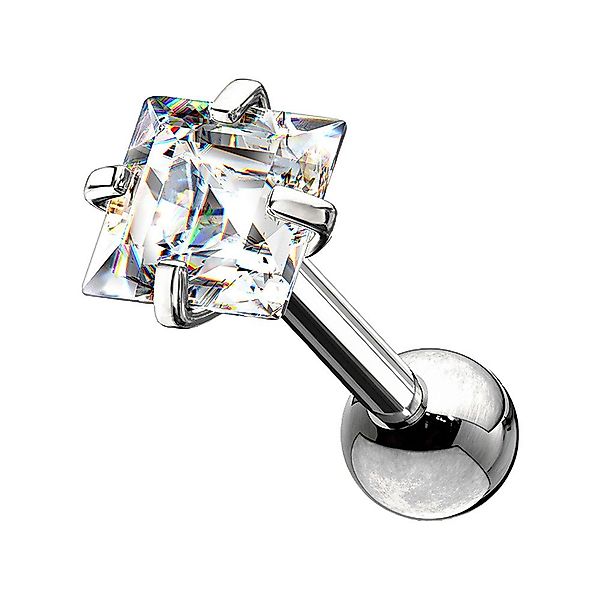 Taffstyle Piercing-Set Tragus Chirurgenstahl mit Zirkonia günstig online kaufen