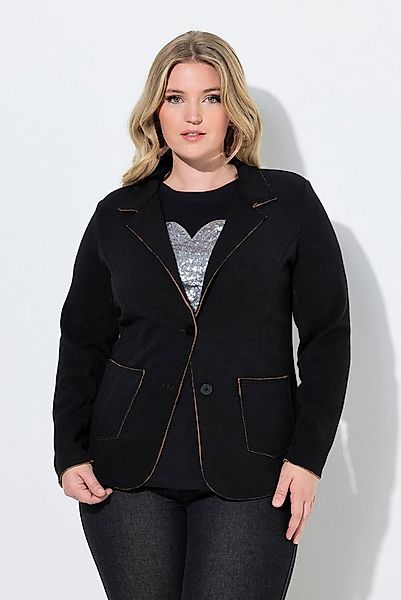 MIAMODA Sommerjacke Strickblazer Regular Fit elastischer Strick günstig online kaufen