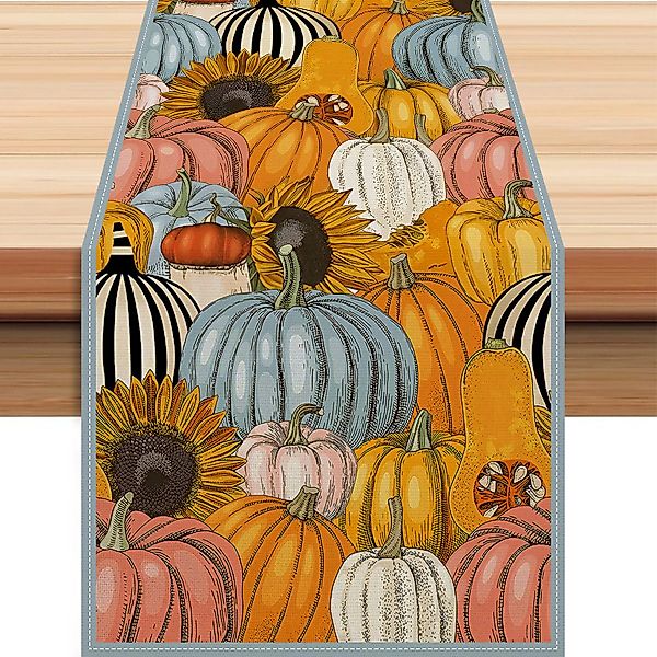 LAPAPRO Tischläufer Halloween Tischläufer Leinen mit günstig online kaufen